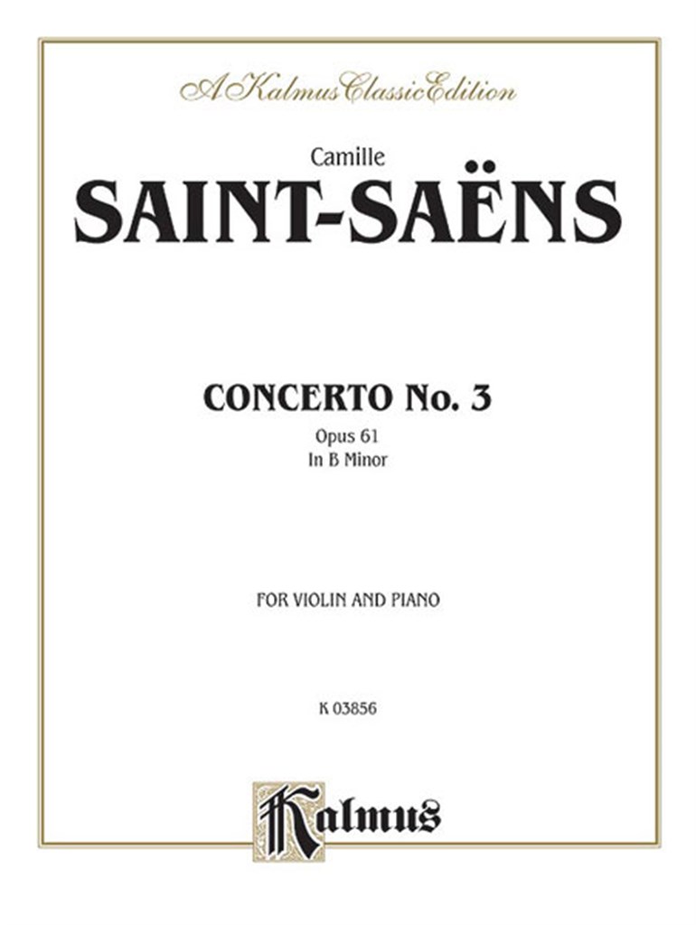 Violin Concerto, No. 3